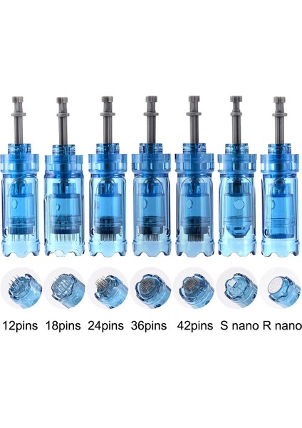 24PIN Yeni 3 Süngü Kilit Vavy Iğne Kartuşu Paslanmaz Çelik Mikro Iğne Dr. Kalem Kartuşları Dr.pen A9 M8S A8S Yedek (Yurt Dışından) fiyatları