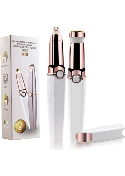 Altın 2 In 1 Kaş Düzeltici Yüz Saç Çıkarıcı Elektrikli Tıraş Makinesi Kasık Saç Bikini Tıraş Makinesi Yüz Şeftali Fuzz Dudaklar Için Ağrısız Epilatör (Yurt Dışından) fiyatları