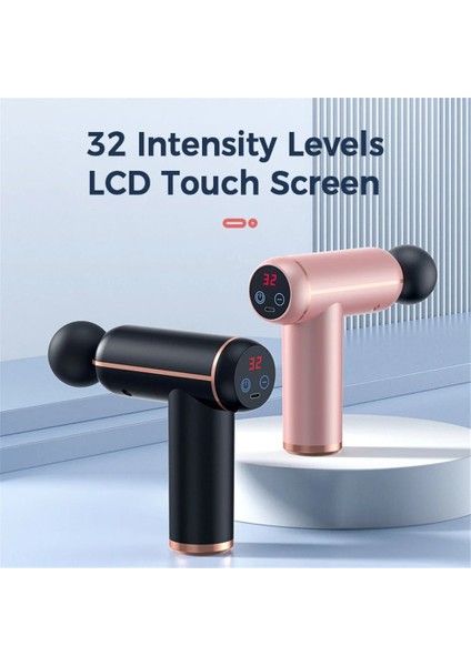 Yeşil Çanta Tipi C Şarj Taşınabilir Fasya Tabancası Titreşim Masaj Tabancası Derin Doku Kas Vücut Gevşeme Mini Fitness Cihazı Için Vurmalı Tabanca Masajı (Yurt Dışından) modelleri