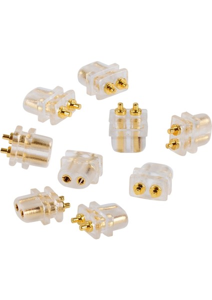 2 Adet Qdc Iem Dişi Soket Özel Kulak Monitörü Inears Kulaklık 2 Pin Iem Jack 0.75 0.78 mm (Yurt Dışından)