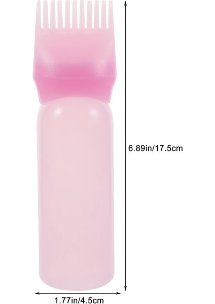 Pembe 3 Adet Tarak Aplikatör Şişesi Saç Yağlama Ölen Aplikatör Şişesi Kök Tarak Şişesi (Yurt Dışından) fiyatları