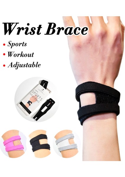 Stil A - Bilek Için Siyah S 15-18CM Tcare Ayarlanabilir Destek Bileklik - Tfcc Yırtılma Üçgen Fibrokartilaj Yaralanmaları Ulnar Taraflı Bilek Ağrısı Ağırlık Taşıma Zorlanması (Yurt Dışından)
