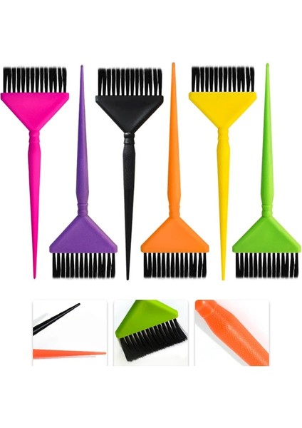 Beyaz Pembe Profesyonel Saç Boyama Fırçaları Tarak Salon Saç Tonu Boyama Araçları Saç Boyası Fırçası Saç Berber Kuaförlük Şekillendirici Aksesuarları (Yurt Dışından) fırsatları