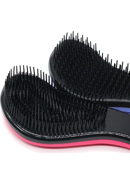 Mor Büyük 1 Adet Anti-Statik Masaj Tarak Sihirli Detangle Saç Fırçası Kolu Arapsaçı Duş Masaj Saç Fırçası Salon Tarak Saç Şekillendirici Araçları (Yurt Dışından) fırsatları