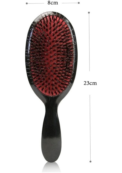 Kıvırcık Saç Fırçası Dolaşık Açıcı Saç Fırçası - Siyah (Yurt Dışından) fiyatları