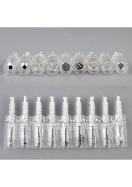 20 Adet 1 Pin Dermapen N2 M5 M7 E30 F7 Iğneler Kartuş Derma Süngü Yuvası Kartuşları Ultima Drpen Microneedles 1/3/5/7/9/12/36/42 Pins Nano (Yurt Dışından) indirimleri