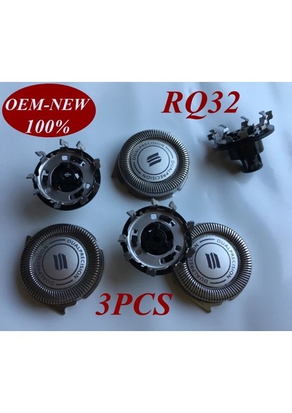 3 Adet RQ32 Philips Tıraş Makinesi Için Kafa Tıraş Bıçağı Değiştirin RQ10 RQ11 RQ1150 RQ1160 RQ1180 RQ1160CC RQ1180CC RQ1131 RQ1175 RQ1195 (Yurt Dışından)