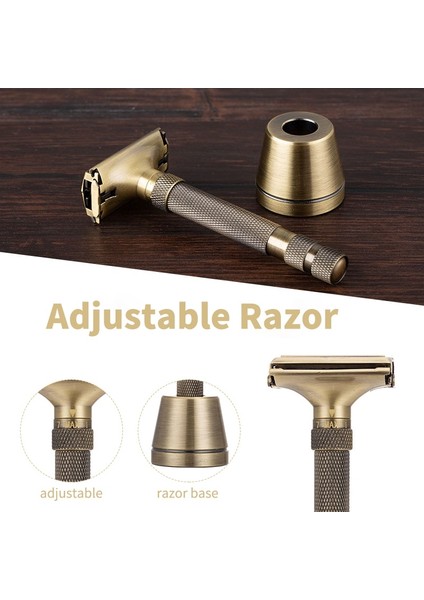 1 Jilet 5 Bıçak Yeni Tasarım Lüks Jilet Kelebek Açık Ayarlanabilir Güvenlik Klasik Süper Erkek Tıraş Bıçağı Berber Tıraş Makinesi (Yurt Dışından) modelleri