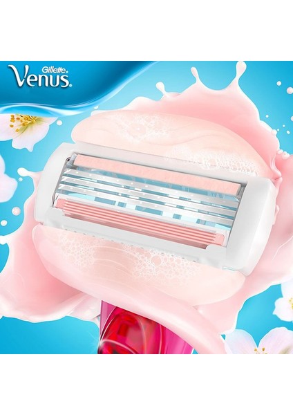 3 Bıçak Gillette Venus Emniyetli Tıraş Bıçağı Kadınlar Için Yüz Kol Bacak Saç Erkekler Için Tıraş Makinesi Berber Tıraş Bıçağı Değiştirilebilir 3 Katmanlar Bıçak (Yurt Dışından)