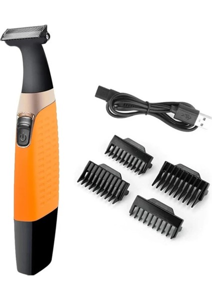 XD-850-BLUE Kasık Epilasyon Mahrem Yerler Yerler Parça Saç Kesimi Tıraş Makinesi Clipper Giyotin Kasık Epilatör Güvenlik Jilet Erkek Bayan Tıraş (Yurt Dışından)
