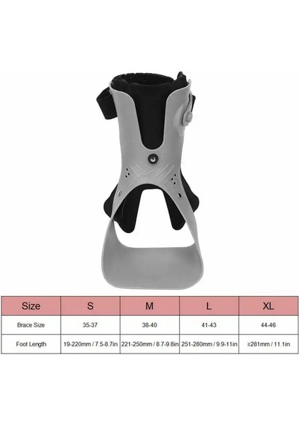 Sol Ayak Orta Ayak Damla Brace Desteği Ayarlanabilir Toka Yumuşak Duruş Hemipleji Için Doğru Ayak Bileği Ayak Ortezi Düzeltme Parantez (Yurt Dışından)