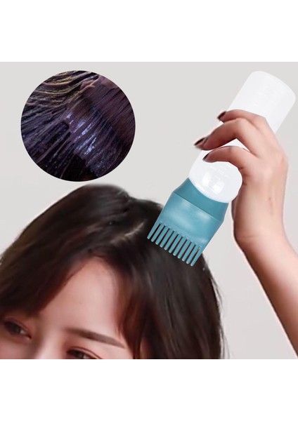 Mor 120 ml Kök Tarak Aplikatör Şişe Kuaförlük Şekillendirici Aracı Saç Boyası Aplikatör Fırçası Salon Ev Için (Yurt Dışından) fırsatları
