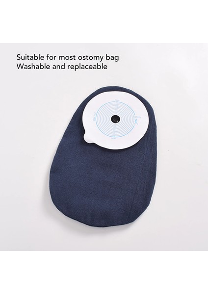 Gri Yumuşak Pamuk Kolostomi Torbası Astar Kapağı Yıkanabilir Yeniden Kullanılabilir Nefes Alabilen Ostomi Kese Kapağı Yaşlı Hasta Için (Yurt Dışından) modelleri