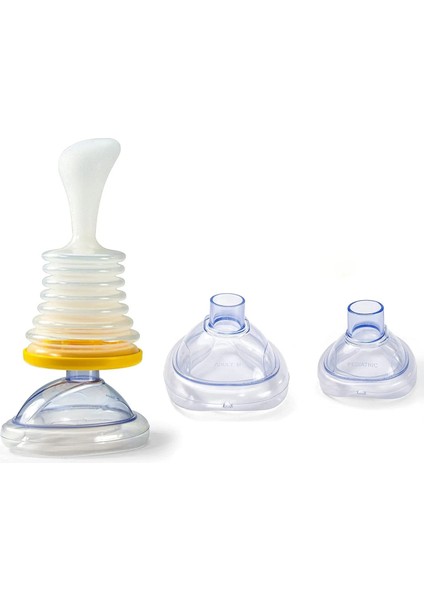 3pcs-Set Cpr Solunum Eğitmeni Asfiksi Ilk Yardım Acil Boğulma Kurtarma Emme Yapay Kalp Hayati Kapasite Bebek Güvenliği Ürünü (Yurt Dışından)