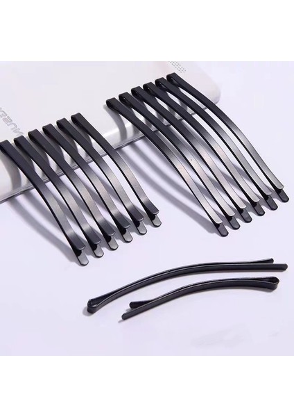 10 Adet S 6.5 cm 10 Adet/takım Siyah Saç Klipler Tokalar Kore Basit Siyah Tel Saç Tokaları Görünmez Tokalar Gelin Örgücüler Için Geniş Büyük Saç Klip (Yurt Dışından) modelleri