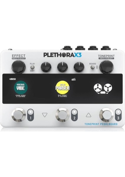 Plethora X3 Toneprint Multi-Fx Pedalboard Gitar Prosesörü