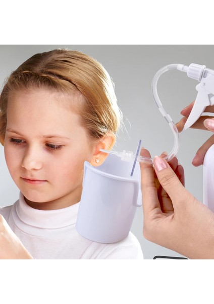 500 ml Set 10 Ipucu Kulak Sulama Yıkama Kiti Kulak Kiri Temizleme Aracı Kulak Kiri Temizleme Seti Yetişkinler Için Sıkma Ampul / Şırınga / Fırça ile Kulak Temizleme (Yurt Dışından) fırsatları