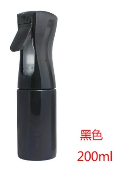BLACK-200ML 300ML /200ML Kuaförlük Sprey Şişesi Boş Şişe Doldurulabilir Sis Şişesi Salon Kuaför Saç Araçları Su Püskürtücü Bakım Araçları (Yurt Dışından)