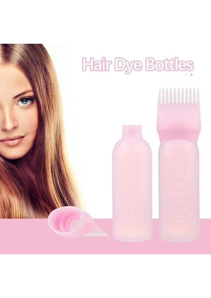Mor 120 ml Boş Saç Boyası Şişesi Aplikatör Tarak Dağıtım Plastik Doldurulabilir Sıkılabilir Şişe Saç Boyama Kuaförlük Şekillendirici Aracı (Yurt Dışından) fırsatları