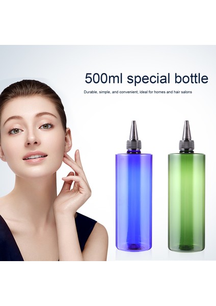 Çeşitli Renk 4 Adet Saç Rengi Şişesi 16 Oz Boya Kapları Kapaklı Plastik Fışkırtma Şişeleri Aplikatör Baharat Dispenseri Doldurulabilir Yağ (Yurt Dışından) fırsatları