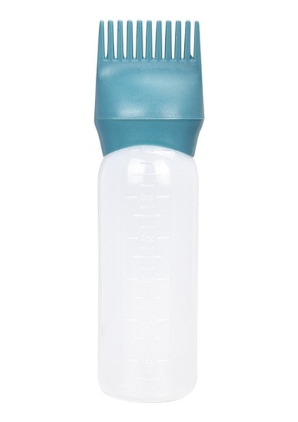 Koyu Yeşil 120 ml Boş Plastik Saç Boyası Doldurulabilir Şişe Aplikatör Tarak Dağıtım Salon Saç Boyama Kuaförlük Şekillendirici Aracı (Yurt Dışından)
