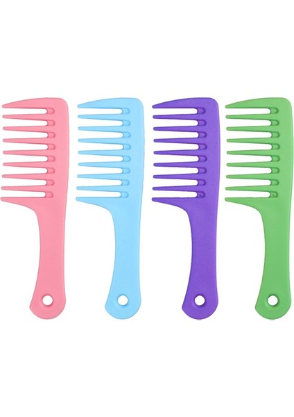 Pembe Kalın Geniş Diş Tarak Isıya Dayanıklı Kuaförlük Saç Fırçası Dayanıklı Plastik Anti Statik Dolaşık Açıcı Saç Tarağı Kıvırcık Islak Saç Için (Yurt Dışından) modelleri