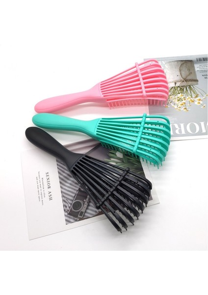 Blue-01 1pc Saç Fırçası Dolaşık Açıcı Fırça Saç Derisi Masaj Saç Tarak Kadın Detangle Saç Fırçası Şekillendirici Kıvırcık Kuaförlük Salon Bakım Aracı (Yurt Dışından) fırsatları