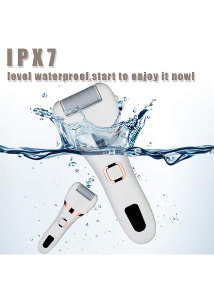 2 LED Elektrikli Ayak Dosya Zımpara Ayak Sert Cilt Sökücü Peeling Makinesi Şarj Edilebilir Otomatik Pedikür Aracı Topuklu Ölü Cilt Için (Yurt Dışından) fırsatları