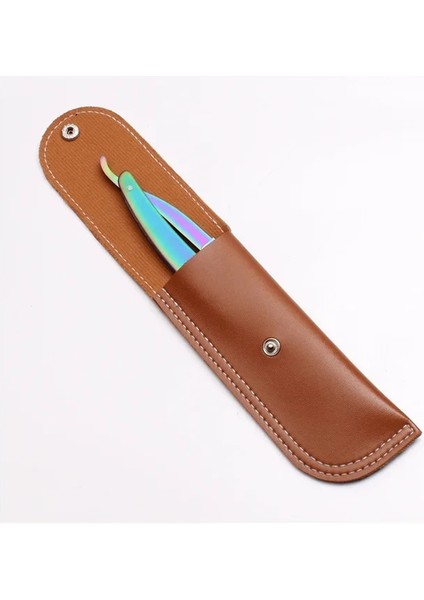 Ücretsiz 1 Bıçak Düz Kenar Berber Jilet Saç Kesimi Sakal Kaş Tıraş Aracı Manuel Epilasyon Jilet Kuaför Kırpma Bıçakları Değiştirilebilir (Yurt Dışından)