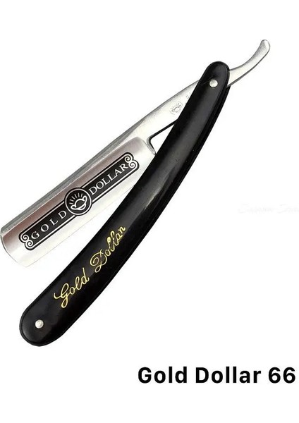 Gold Monkey 666 1pc 2023 Pro Gold Dollar 208 Tıraş Bıçağı Gold Monkey 666 Düz Kenarlı Berber Jileti Katlanır Saç Tıraş Erkekler Tıraş Berber Aracı (Yurt Dışından)