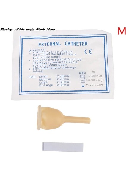 M Tek Kullanımlık Erkek Dış Kateter Tıbbi Sterilize Lateks Kateter Idrar Toplayıcı Idrar Kılıfı Pisuvar Inkontinans Bakımıürün (Yurt Dışından) fiyatları