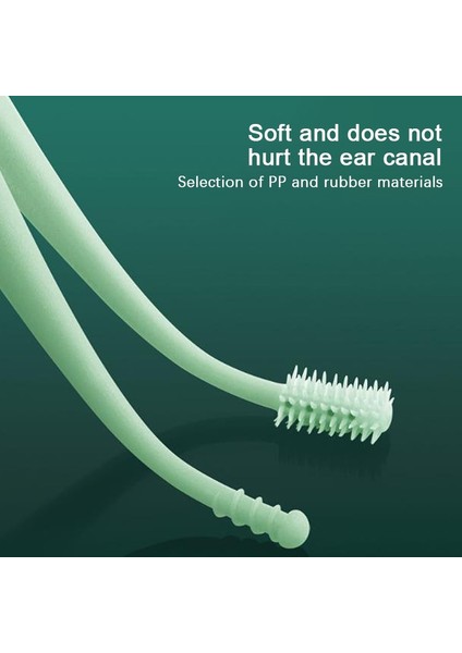 2 Adet Sarı 2/3 Adet Set Kaşık Çift Kafa Kulak Temizleyici Kulak Bakımı Kulak Balmumu Seçici Yumuşak Silikon Sökücü Bahar Spiral Küret Temizleyici Kulak Aracı (Yurt Dışından) indirimleri