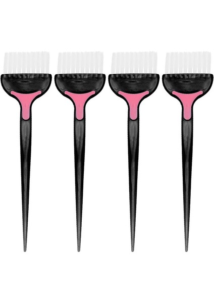Pembe 4 Adet Saç Boyası Fırçaları Saç Boyama Fırçaları Berber Salonu Saç Renklendirme Fırçaları Saç Boyama Fırçası Yüz Maskesi Fırça Seti (Yurt Dışından)