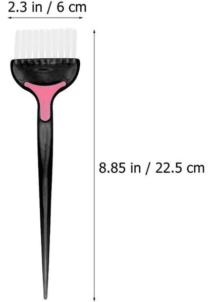 Pembe 4 Adet Saç Boyası Fırçaları Saç Boyama Fırçaları Berber Salonu Saç Renklendirme Fırçaları Saç Boyama Fırçası Yüz Maskesi Fırça Seti (Yurt Dışından)