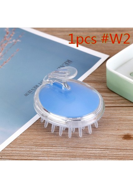 1 Adet Renk W2 Plastik Dolaşık Açıcı Saç Fırçası Saç Derisi Masaj Tarak Dolaşık Açıcı Islak Kıvırcık Tarak Kadın Sağlık Saç Fırçası Şekillendirici Araçları (Yurt Dışından)