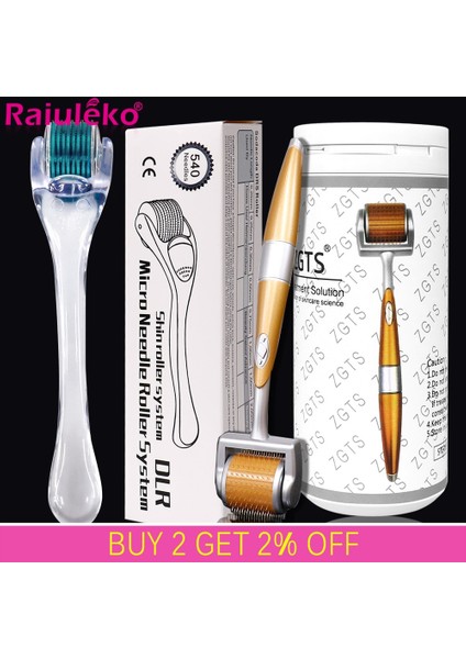 Model 8 Zgts 192 Derma Roller Mikro Iğne Drs 540 Dermaroller Dr.imp Kalem Yüz Cilt Bakımı Için Titanyum Dermapen Mesoroller 0.2/0.25/0.3mm (Yurt Dışından)