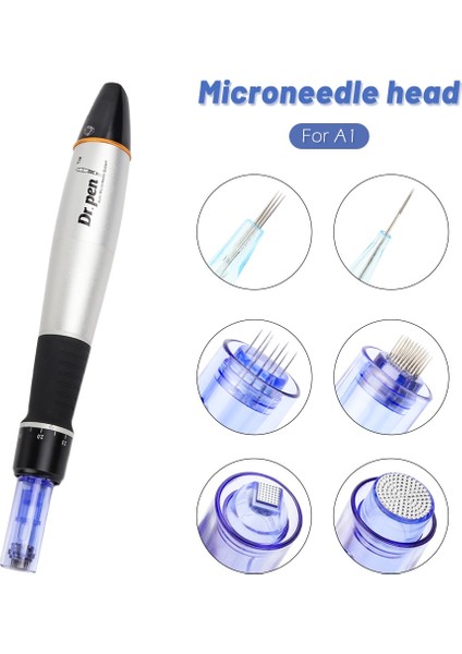 12 Pın 5 Adet Elektrikli Cilt Bakım Kalemi A1 Dr Kalem Iğneleri Süngü 9/12/36 Pins/nano Kartuş Otomatik Mikro Iğneleme Ipuçları Mts Meso (Yurt Dışından) fırsatları