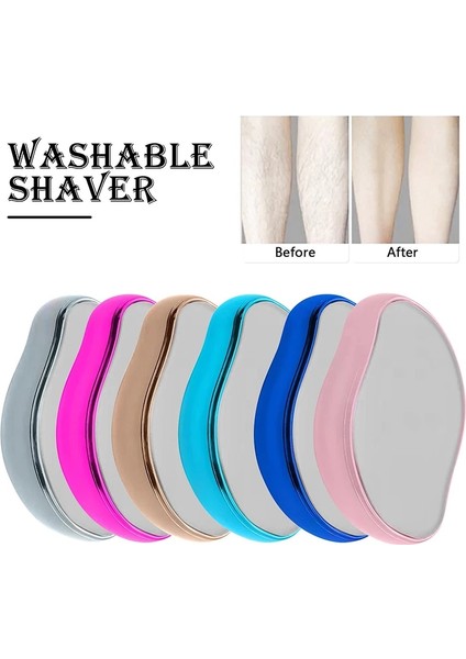 C-Matte Siyah Kadın Kristal Ağrısız Saç Çıkarıcı Pratik Epilasyon Yıkanabilir Saç Silgi Güvenli Epilatör Yeniden Kullanılabilir Yıkanabilir Saç Çıkarıcılar (Yurt Dışından) fırsatları