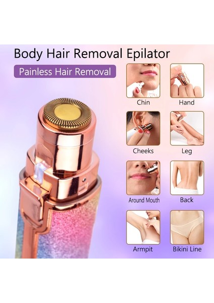 Gökkuşağı USB 2 In 1 Elektrikli Kaş Düzeltici Makyaj Ağrısız Göz Kaş Epilatör Tıraş Makinesi Jilet Taşınabilir Yüz Saç Çıkarıcı Bayan Epilatör (Yurt Dışından) indirimleri