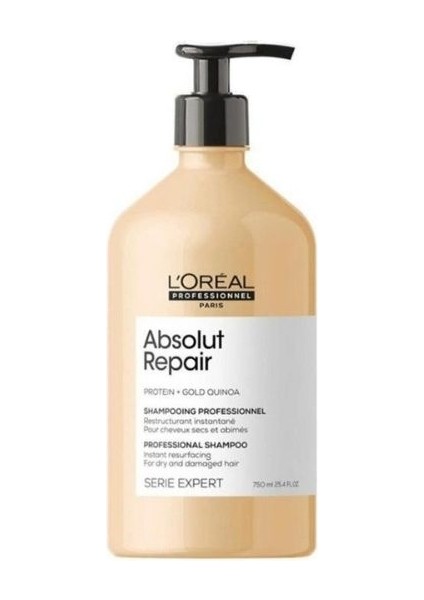 L'Oréal Professionnel Loreal Professionnel Absolut Repair Yıpranmış Saçlar Için Onarıcı Şampuan 500 ml