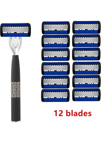 27 Bıçaklı Jilet Tıraş Erkekler Için Çin Tarzı Metal Bıçak Tutucu Tıraş Bıçağı Siyah Düz Jilet (Yurt Dışından) fırsatları