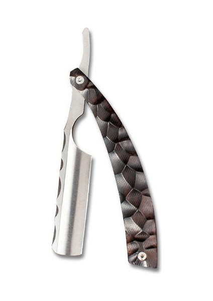 Siyah 1p Kesim Boğaz Düz Jilet Ahşap Profesyonel Berber Jileti Premium Kalite Tek Bıçaklı Düz Kenarlı Jilet Sakal Tıraş Bıçağı (Yurt Dışından)