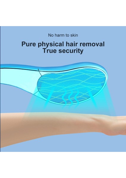 Mavi Nano Kristal Epilatör Silgi Bikini Saç Çıkarıcı Kadın Ağrısız Epilatör Güvenlik Fiziksel Vücut Epilasyon Aracı Kadınlar Için (Yurt Dışından) indirimleri