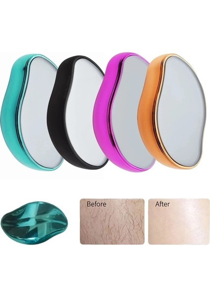 F Kristal Vücut Saç Silgi Profesyonel Fiziksel Epilasyon Ağrısız Nazik Kristal Epilatör Kolay Temizlik Epilasyon Aracı (Yurt Dışından) indirimleri