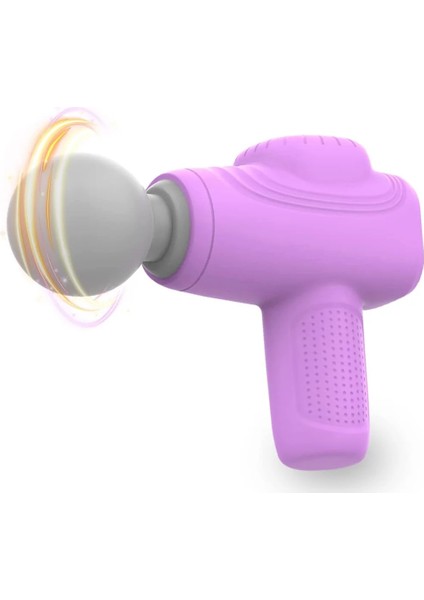 Gül C Tipi Şarj Yeni 10 Titreşim Modu Mini Masaj Tabancası Derin Doku Perküsyon Kas Gevşetme ve Fitness Cihazı Kadınlar Için El Masajı (Yurt Dışından) indirimleri