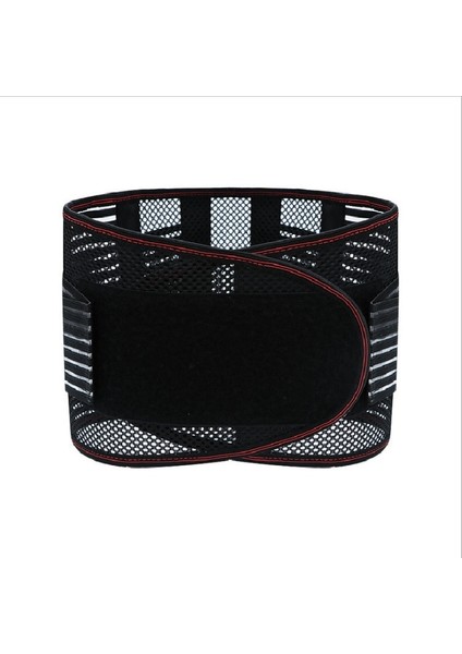 Siyah Xl Ayarlanabilir Bel Eğitmen Kemeri Erkek Kadın Alt Sırt Desteği Omurga Desteği Bel Kemeri Ortopedik Nefes Bel Korse (Yurt Dışından)