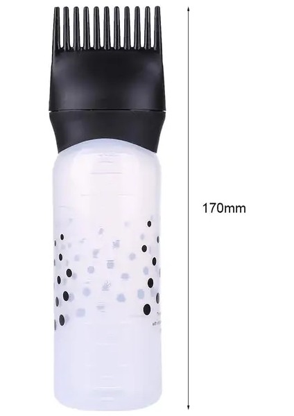 Siyah 50 Oz Saç Boyası Aplikatör Tarak Şişe Kuaförlük Boyama Dağıtımı Için Mükemmel Dayanıklı Esnek Plastik Fırça (Yurt Dışından)
