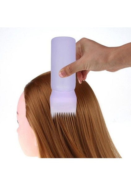 1 Adet Beyaz Yenı Kadın Moda Saç Boyası Şişesi Aplikatör Fırça Dağıtım Salon Boyama Boyama (Yurt Dışından) indirimleri