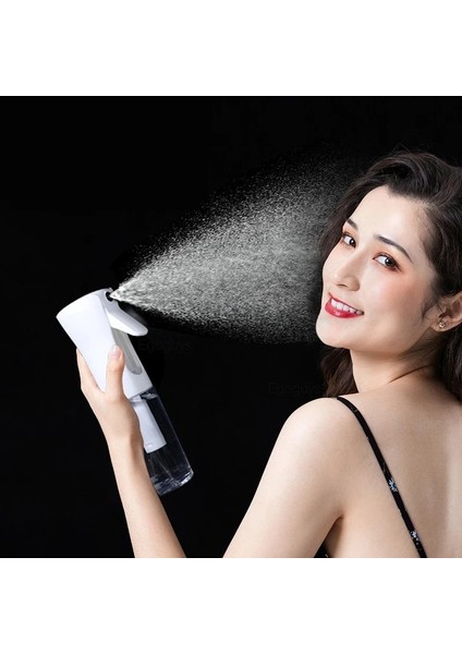Açık Sarı 200 ml Kuaförlük Sprey Şişesi Alkol Dezenfeksiyon Püskürtücü Sürekli Ince Sis Su Can Salon Makyaj Şekillendirici Araçları (Yurt Dışından)