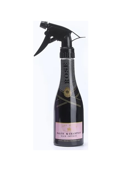 SIYAH-280ML 280ML Saç Spreyi Şişesi Salon Su Püskürtme Şişesi Saç Kuaförlük Ince Mist (Yurt Dışından)